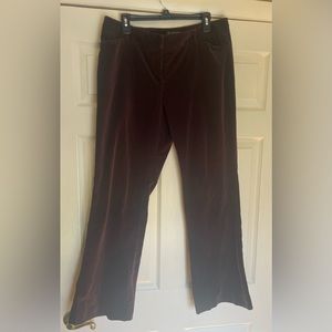 INC International Concepts Velvet Pants